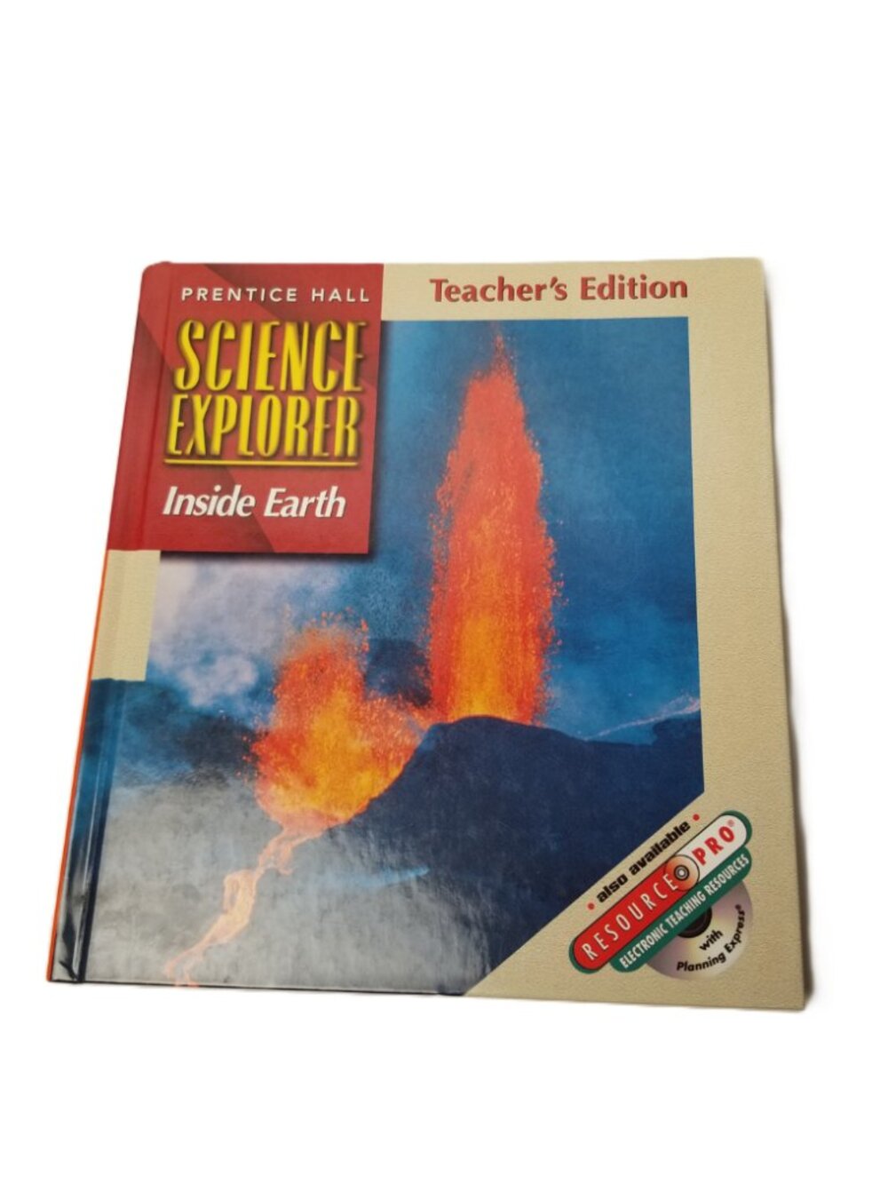 Prentice Hall Science Explorer Inside Earth Teacher Edition Hardcover 0130540765